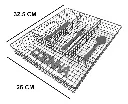 Cesta para Cubiertos Negro ym-073B (1).webp