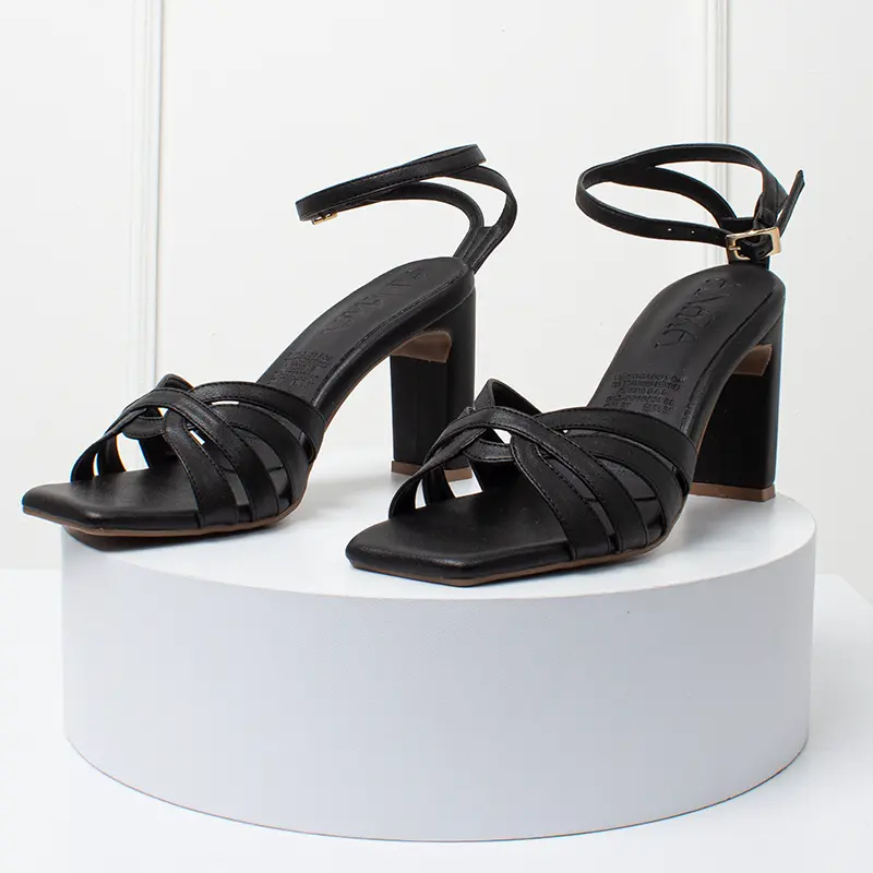 SANDALIA NEGRA T38 NEGRO
