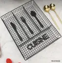 Cesta para Cubiertos Negro