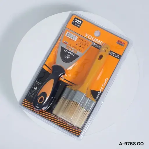[A-9768] SET DE ESPATULA CON BROCHAS 