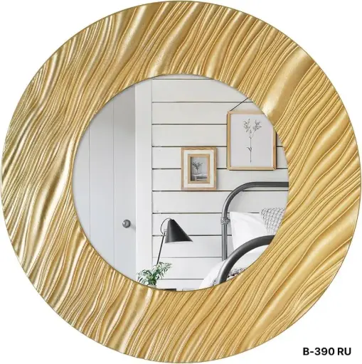 [B-390] Espejo Decorativo Redondo