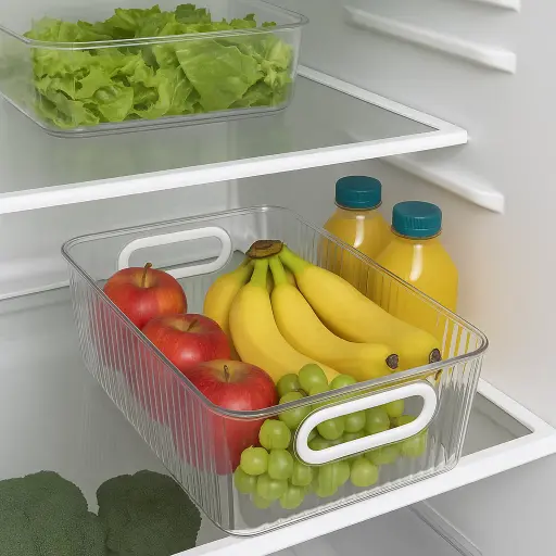 [530] Caja Organizadora Rectangular Grande Acrílica