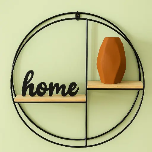[M-477] Repisa Circular Decorativa M-477