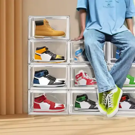 [A-590] CAJA ZAPATOS PLASTICA