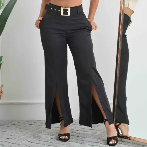 [P3878] PANTALON COLETT NEGRO TL NEGRO