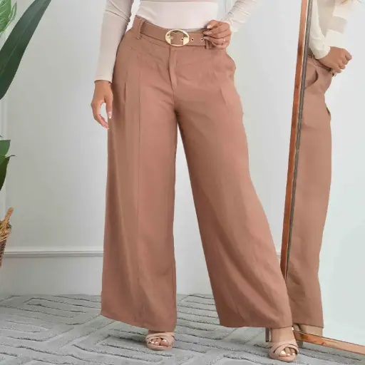 [P4520] PANTALON DAMA CAFE TS CAFE OSCURO